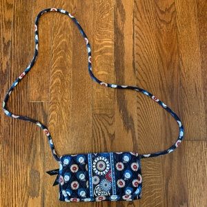 Vera Bradley crossbody wallet